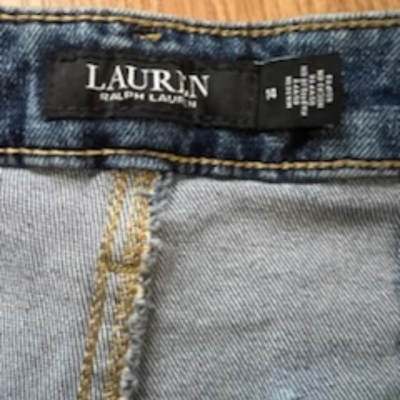 NWT Lauren Ralph Lauren Women's Jeans High Rise Boot Cut Jeans 14 - Picture 5 of 16